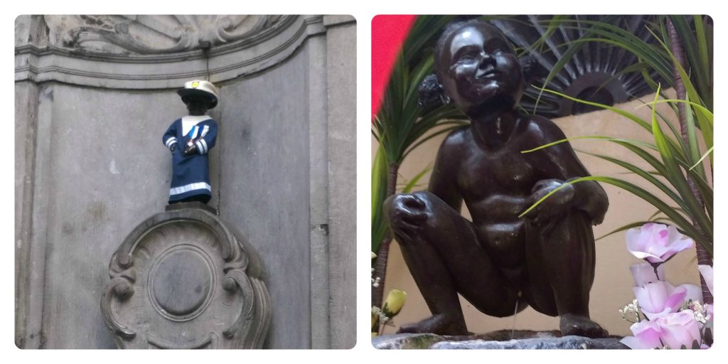 Manneken Pis + Jeanneke Pis