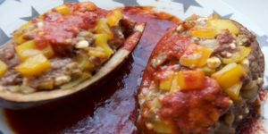 baked aubergine