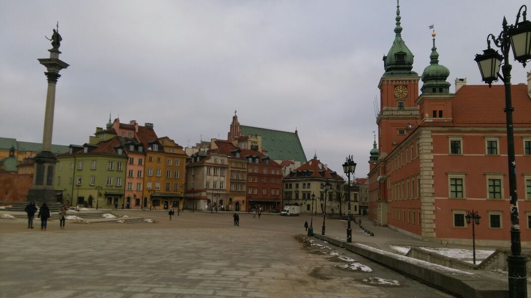 Reconstructed Center of Warsaw