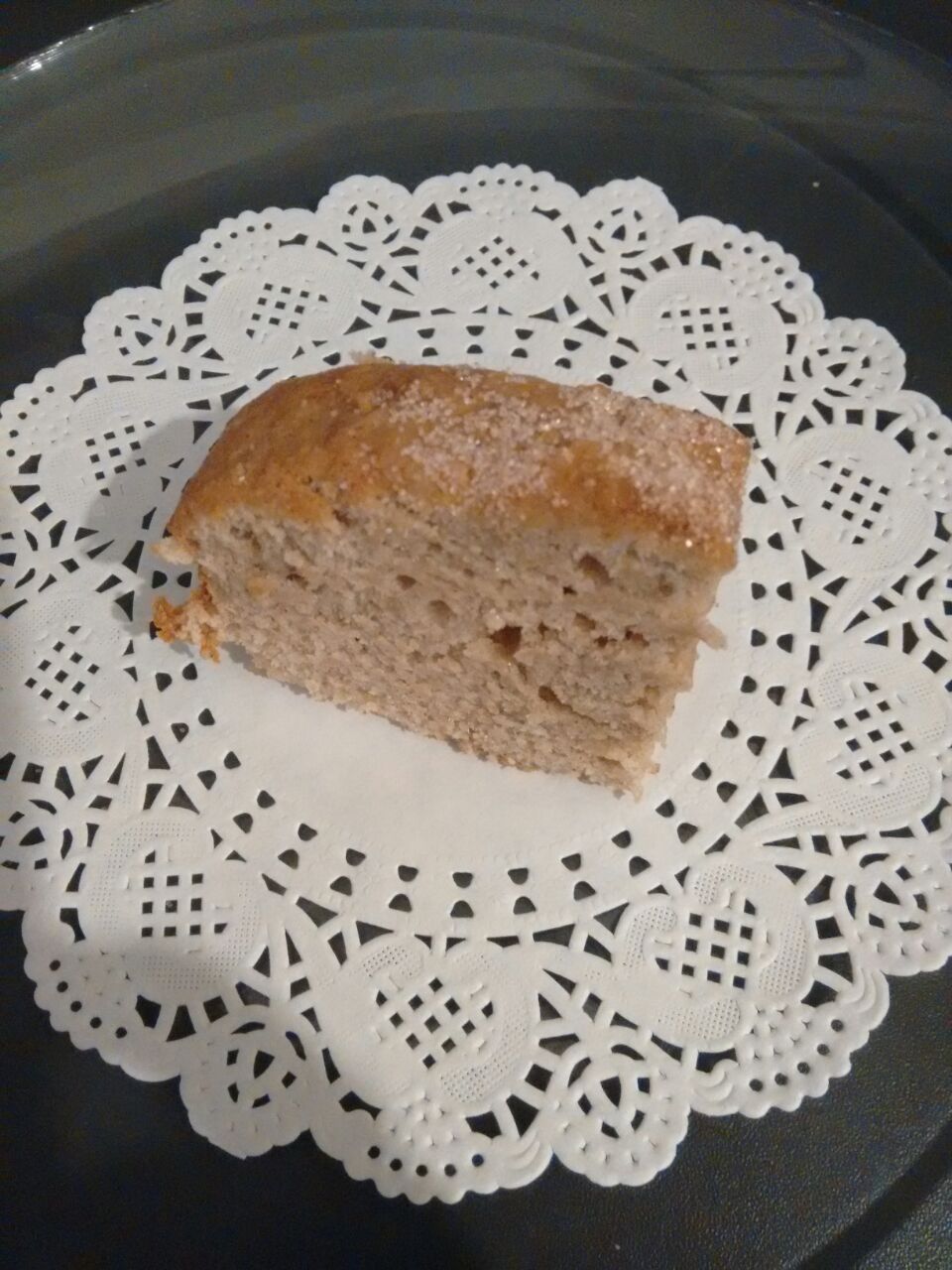 Banana bread slice